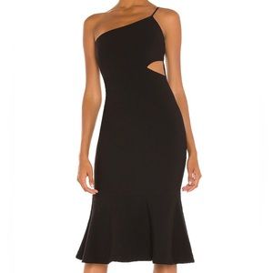 Likely Fina Cut-out Midi Dress.